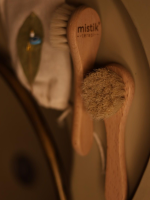 %100 Doğal At Kılı Yüz/Saç Bakım Fırçası